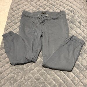 2 pair Women's Gray and Green workout/lounging Pants